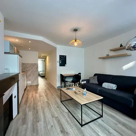 Апартаменты Le - Lit King Size - 2 A 4 Personnes - Proche Gare *